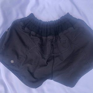 Lululemon athletic shorts small black
